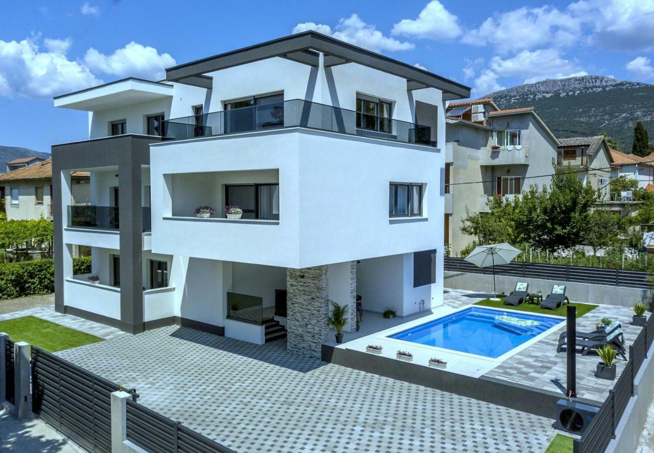 Villa Ema Kastela With Private Heated Pool Exterior photo